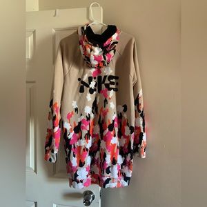 Women’s Nike Sweatshirt dress with floral design